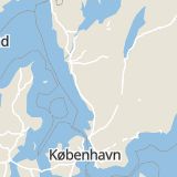 Karta som med röd fyrkant ramar in Falkenberg, Ullared, Halmstad, Hallands län