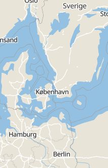 Översiktskarta som visar hela Sverige med en markör som visar ungefär var händelsen inträffat