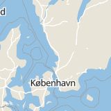 Karta som med röd fyrkant ramar in Halmstad, Tylöhusvägen, Hallands län