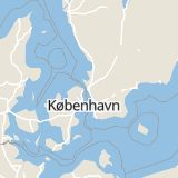 Karta som med röd fyrkant ramar in Knut Påls Väg, Helsingborg, Skåne län