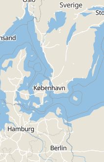 Översiktskarta som visar hela Sverige med en markör som visar ungefär var händelsen inträffat