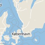 Karta som med röd fyrkant ramar in Halmstad, Linnégatan, Skallebackavägen, Hallands län