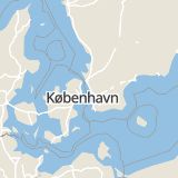 Karta som med röd fyrkant ramar in Sturegatan, Landskrona, Skåne län