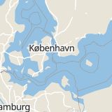 Karta som med röd fyrkant ramar in Falsterbo, Vellinge, Skåne län