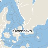 Karta som med röd fyrkant ramar in Nybrovägen, Ängelholm, Skåne län