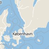 Karta som med röd fyrkant ramar in Hjorts Gata, Parkvägen, Båstad, Skåne län