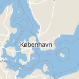 Karta som med röd fyrkant ramar in Härlöv, Kristianstad, Skåne län