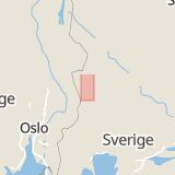 Karta som med röd fyrkant ramar in Sysslebäck, Torsby, Värmlands län