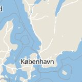 Karta som med röd fyrkant ramar in Halmstad, Slättvägen, Andersberg, Hallands län