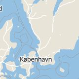 Karta som med röd fyrkant ramar in Grönevångs Torg, Andersberg, Varberg, Hallands län