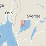 Karta som med röd fyrkant ramar in Åmålsvägen, Säffle, Värmlands län
