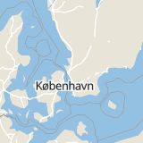 Karta som med röd fyrkant ramar in Tjutebrovägen, Bjuv, Skåne län