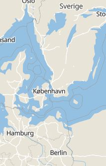 Översiktskarta som visar hela Sverige med en markör som visar ungefär var händelsen inträffat