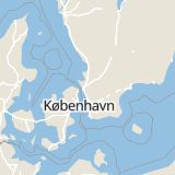 Karta som med röd fyrkant ramar in Postgatan, Bjuv, Skåne län