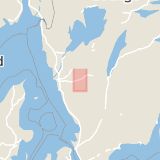 Karta som med röd fyrkant ramar in Göta, Borås, Västra Götalands län