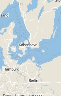 Översiktskarta som visar hela Sverige med en markör som visar ungefär var händelsen inträffat