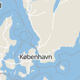 Karta som med röd fyrkant ramar in Mellbystrand, Laholm, Hallands län