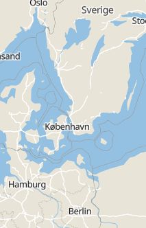 Översiktskarta som visar hela Sverige med en markör som visar ungefär var händelsen inträffat
