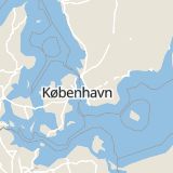 Karta som med röd fyrkant ramar in Silvavägen, Kävlinge, Skåne län