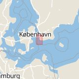 Karta som med röd fyrkant ramar in Höllviken, Videholms Allé, Vellinge, Skåne län