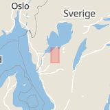 Karta som med röd fyrkant ramar in Long, Vara, Västra Götalands län