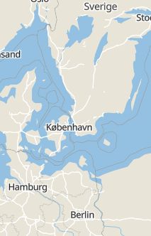 Översiktskarta som visar hela Sverige med en markör som visar ungefär var händelsen inträffat