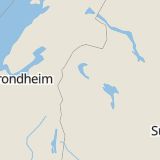 Karta som med röd fyrkant ramar in Tegefjäll, Åre, Jämtlands län