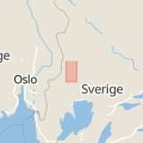 Karta som med röd fyrkant ramar in Svenneby, Torsby, Värmlands län