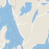 Karta som med röd fyrkant ramar in Vagnmakaregatan, Södra Torngatan, Nordstan, Tanums Kommun, Lindhagsgatan, Gånghester, Västra Götalands län