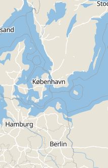 Översiktskarta som visar hela Sverige med en markör som visar ungefär var händelsen inträffat