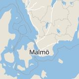 Karta som med röd fyrkant ramar in Össjö, Ängelholm, Skåne län