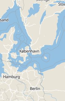 Översiktskarta som visar hela Sverige med en markör som visar ungefär var händelsen inträffat