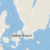 Karta som med röd fyrkant ramar in Halmstad, Laholm, Mejerigränd, Hallands län