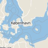 Karta som med röd fyrkant ramar in Inre Ringvägen, Malmö, Skåne län