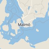Karta som med röd fyrkant ramar in Kirseberg, Inre Ringvägen, Spillepengen, Malmö, Skåne län