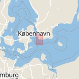 Karta som med röd fyrkant ramar in Kämpingevägen, Trelleborg, Skåne län