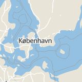 Karta som med röd fyrkant ramar in Malmövägen, Lomma, Skåne län