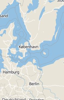 Översiktskarta som visar hela Sverige med en markör som visar ungefär var händelsen inträffat