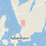 Karta som med röd fyrkant ramar in Kungsbacka, Hylte, Torup, Storgatan, Hallands län