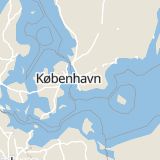 Karta som med röd fyrkant ramar in Hantverksgatan, Burlöv, Skåne län