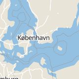 Karta som med röd fyrkant ramar in Klågerupsvägen, Malmö, Skåne län