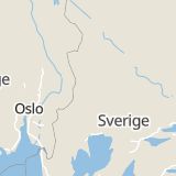 Karta som med röd fyrkant ramar in Kullberget, Hällefors, Värmlands län