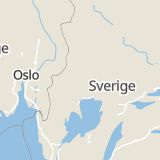 Karta som med röd fyrkant ramar in Rottneros, Sunne, Värmlands län