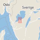Karta som med röd fyrkant ramar in Stenhammar, Lidköping, Västra Götalands län