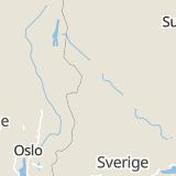 Karta som med röd fyrkant ramar in Storfjället, Sälen, Malung-Sälen, Dalarnas län