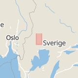 Karta som med röd fyrkant ramar in Hembygdsgården, Sunne, Värmlands län