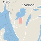 Karta som med röd fyrkant ramar in Vara Kommun, Kvänum, Vara, Västra Götalands län