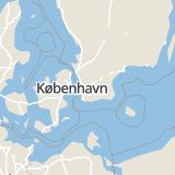 Karta som med röd fyrkant ramar in Södra Vägen, Lund, Kävlinge, Skåne län