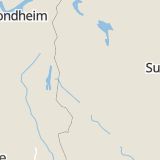 Karta som med röd fyrkant ramar in Kvarnåsen, Lofsdalen, Härjedalen, Jämtlands län