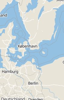 Översiktskarta som visar hela Sverige med en markör som visar ungefär var händelsen inträffat